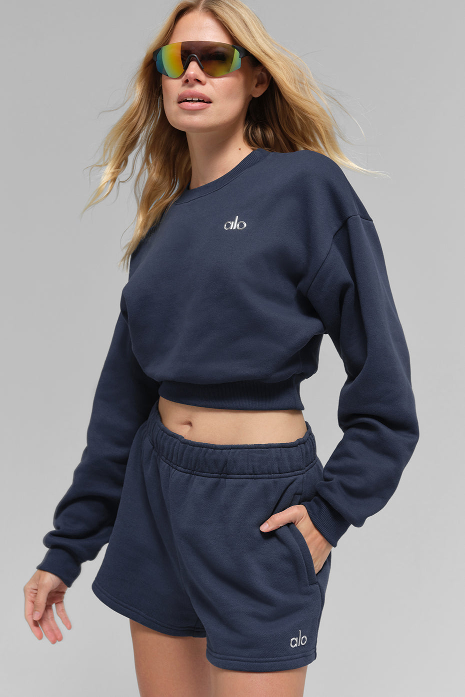 Sweater Accolade Cropped Crew Neck