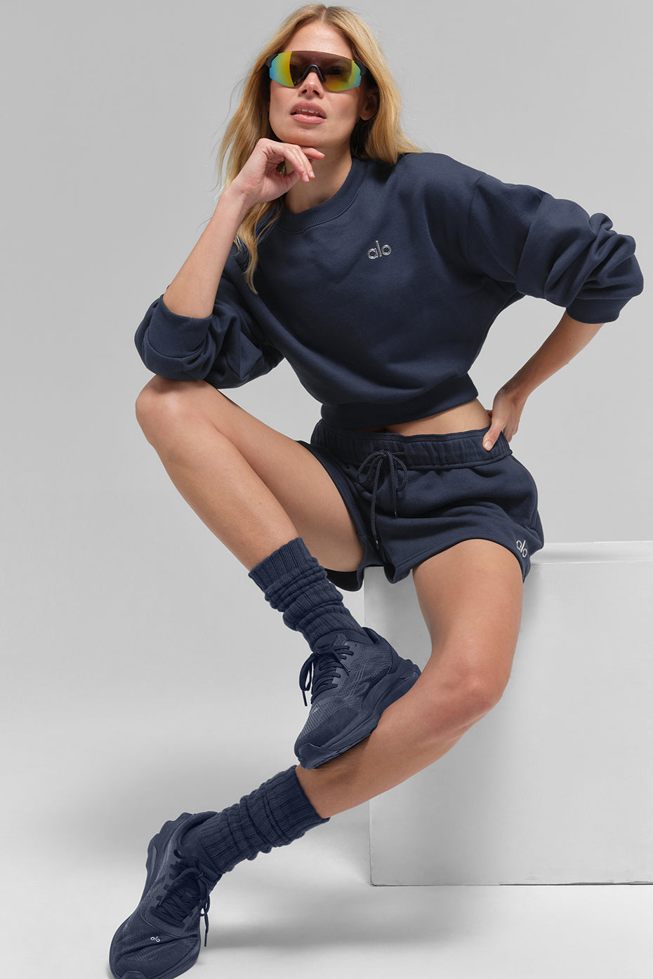Sweater Accolade Cropped Crew Neck