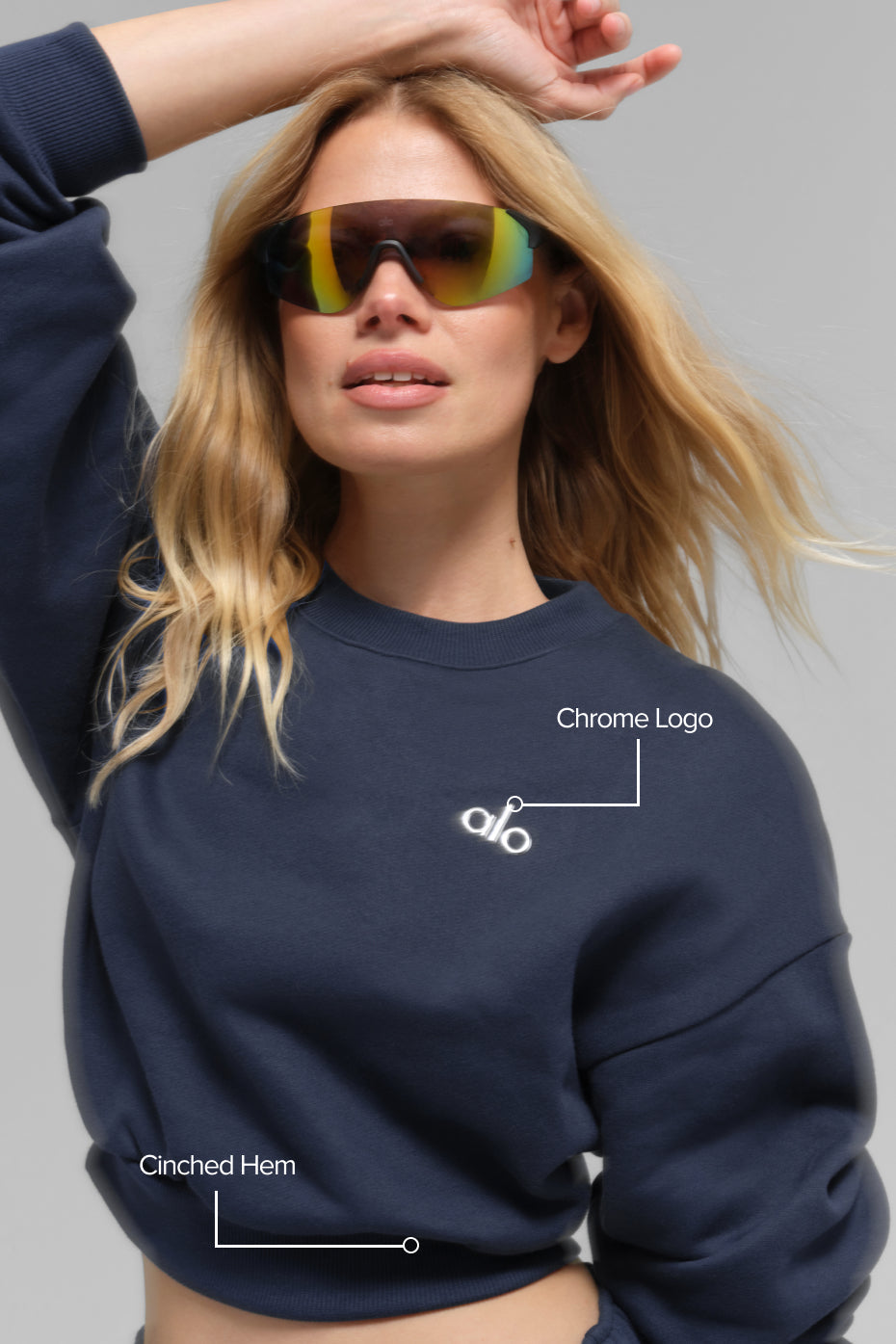 Sweater Accolade Cropped Crew Neck