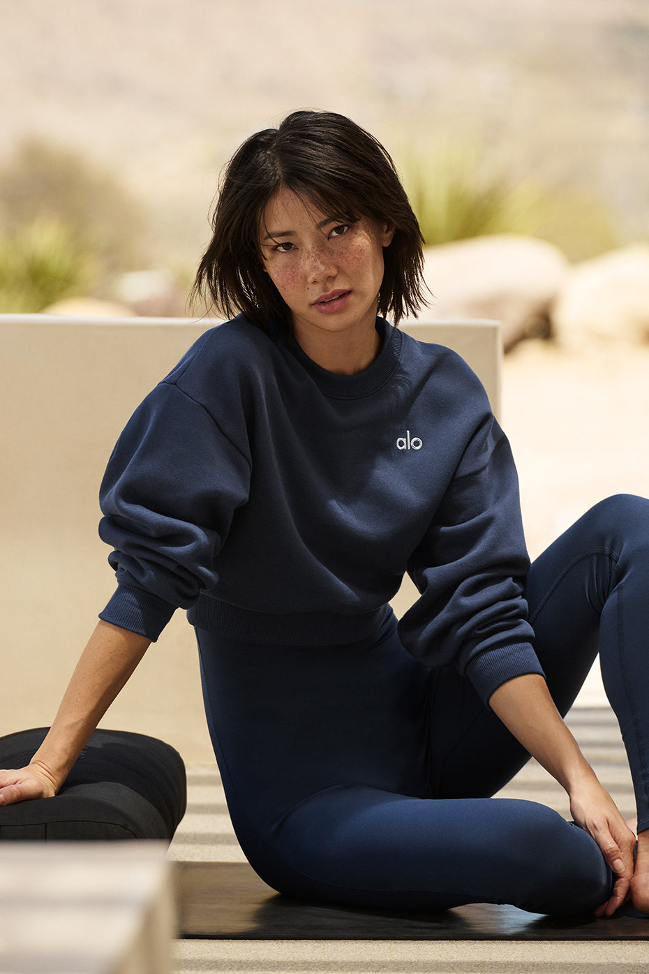 Sweater Accolade Cropped Crew Neck