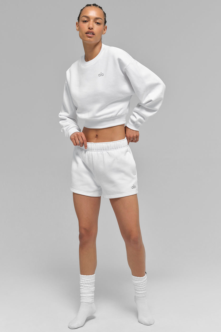 Sweater Accolade Cropped Crew Neck
