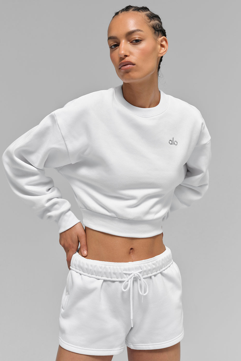 Sweater Accolade Cropped Crew Neck