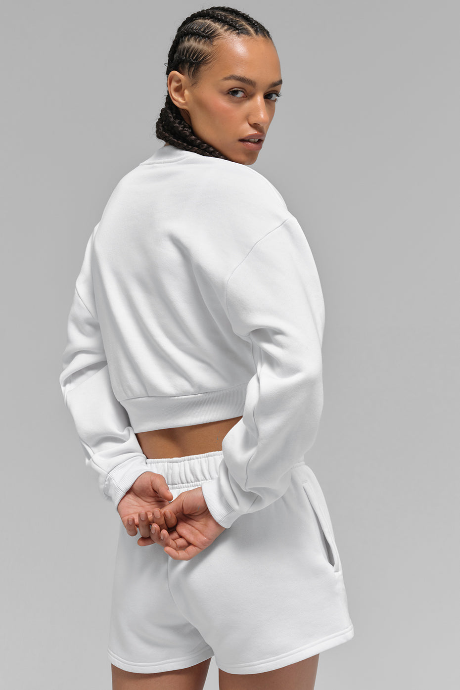 Sweater Accolade Cropped Crew Neck