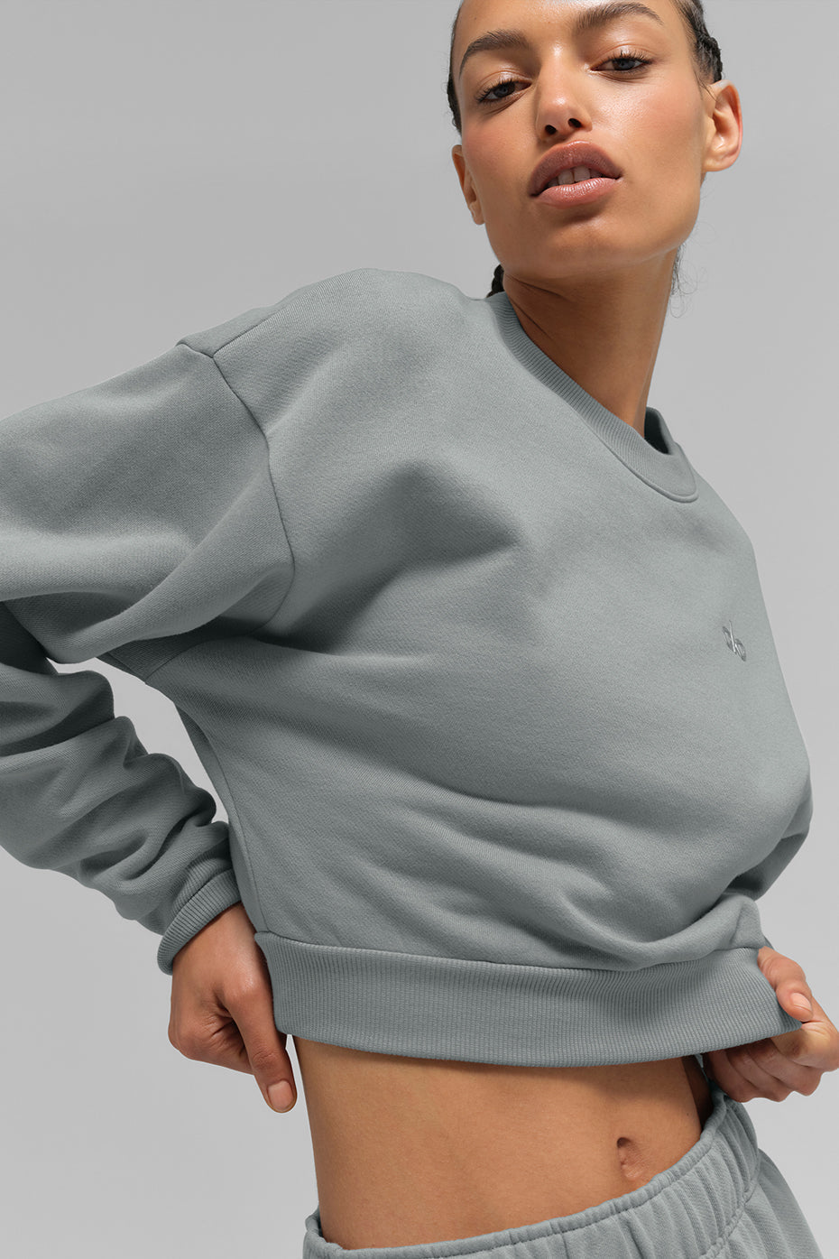 Sweater Accolade Cropped Crew Neck