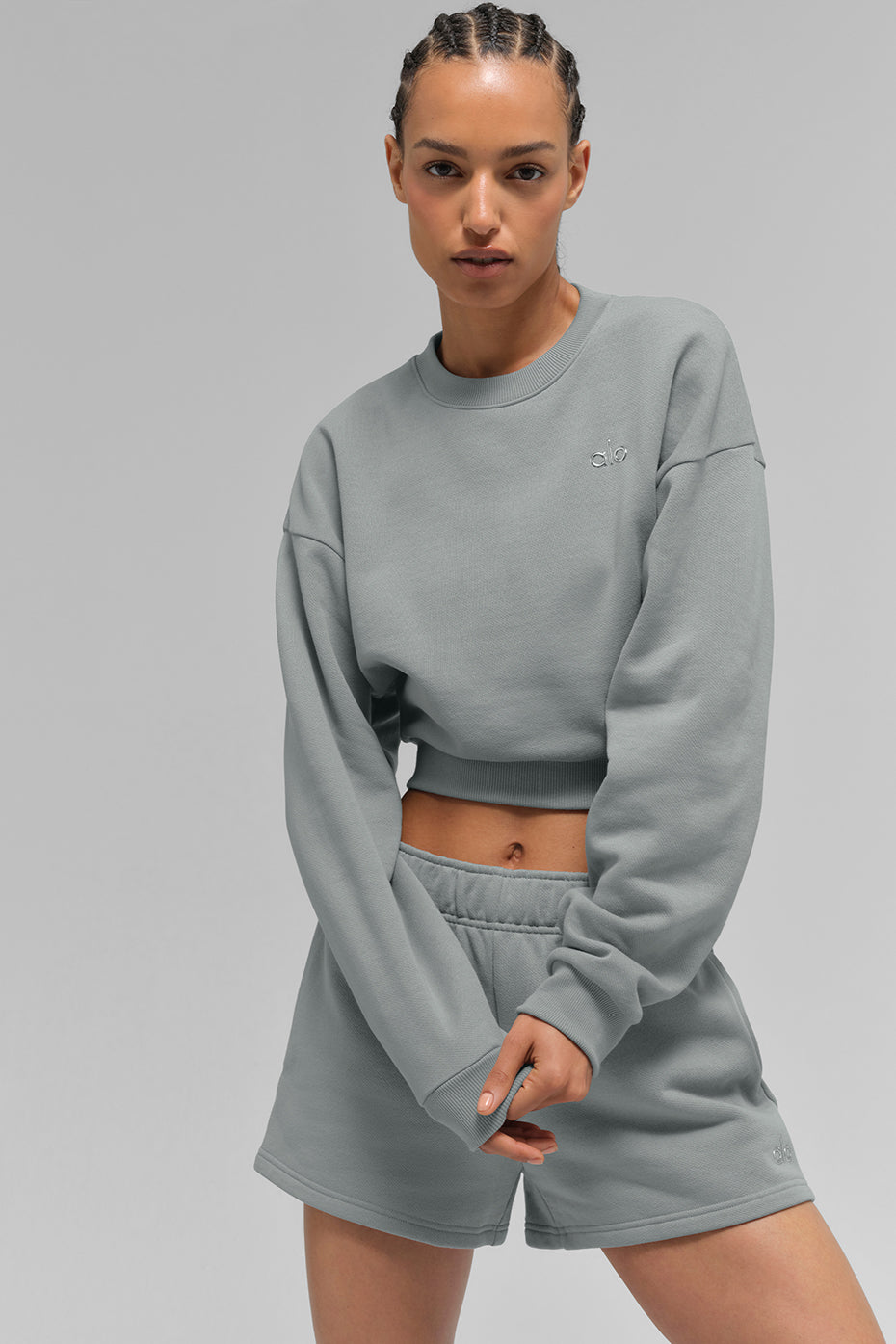 Sweater Accolade Cropped Crew Neck