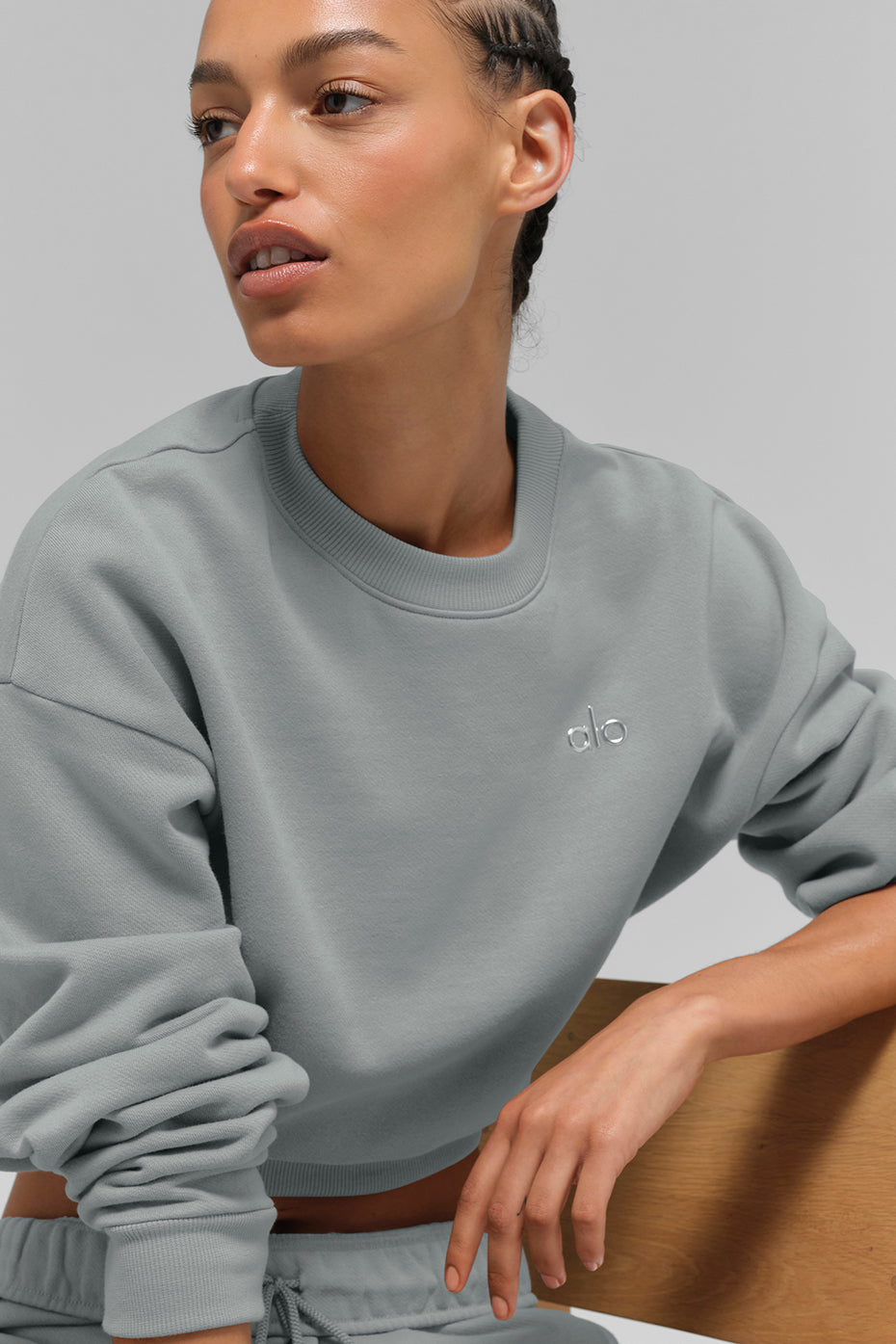 Sweater Accolade Cropped Crew Neck